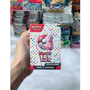 Pokemon TCG Scarlet & Violet 151 Booster Bundle Sealed New (6 packs)